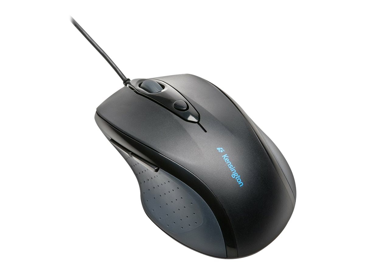 Kensington Pro Fit Wired Full-Size - mouse - USB - black - K72369US
