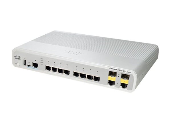 Cisco Catalyst Compact 3560CG-8TC-S - switch - 8 ports - managed - desktop