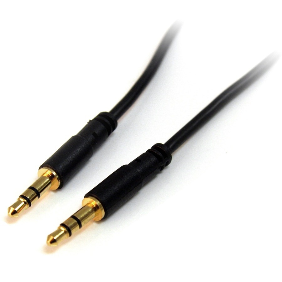 15 ft Slim 3.5mm Stereo Audio Cable - M/M