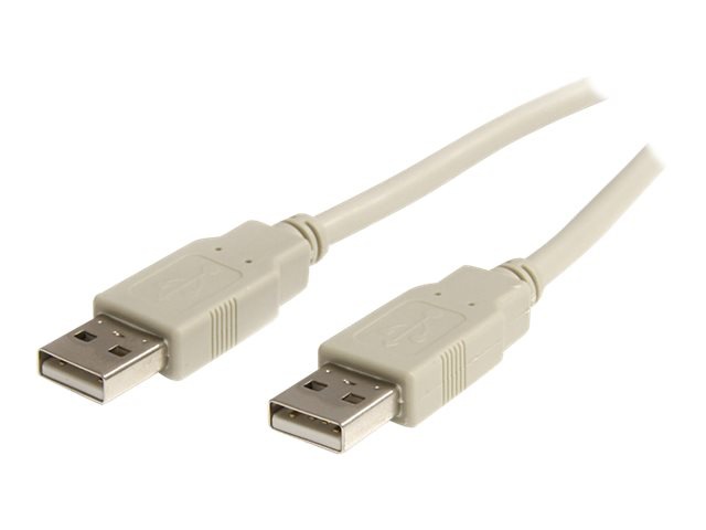 StarTech.com 3 ft Beige A to A USB 2.0 Cable - M/M - USB cable - 3 ft