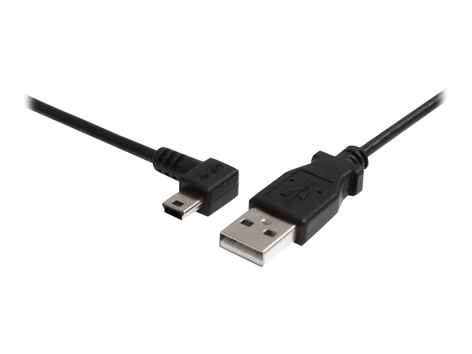 StarTech.com 6 ft Mini USB Cable - A to Left Angle Mini B