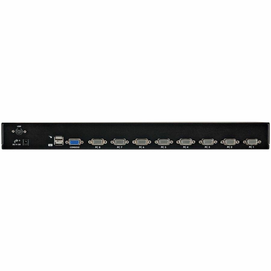 Thumbnail 4 of 6 for StarTech.com 8 Port 1U Rackmount USB KVM Switch Kit with OSD and Cables - Rack mount KVM - VGA KVM Switch - 8 Port TAA