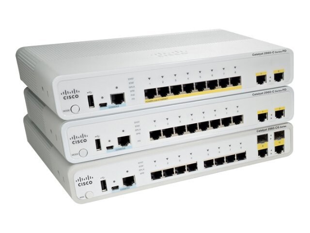 Cisco Catalyst Compact 2960CG-8TC-L 8-Port Gigabit Ethernet Switch