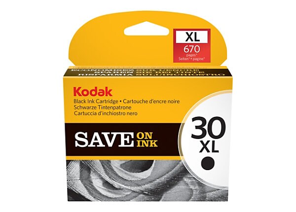 Kodak 30 XL - black - original - ink cartridge
