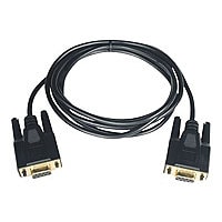 Tripp Lite 10ft Null Modem Serial RS232 Cable Adapter DB9 Female / Female