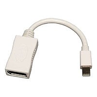 Tripp Lite Mini DisplayPort to DisplayPort Cable Adapter Video Converter 6"