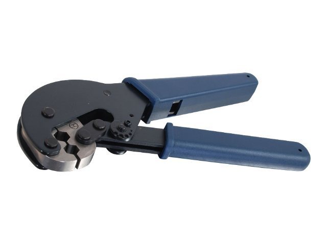 C2G Coax Hex Crimping Tool for RG6 Qaud Shield Cable - crimp tool