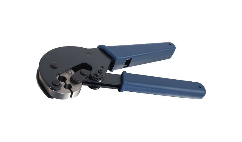 C2G Coax Hex Crimping Tool for RG6 Qaud Shield Cable - crimp tool