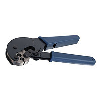C2G Coax Hex Crimping Tool for RG6 Qaud Shield Cable - crimp tool