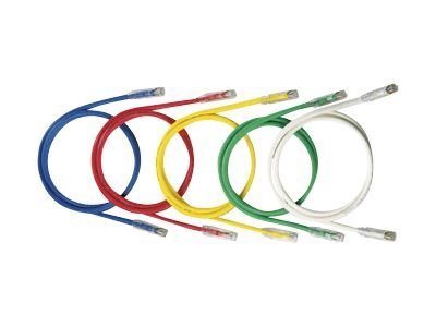 Panduit NetKey patch cable - 5 ft - blue