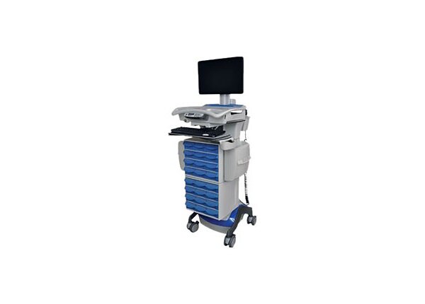 Capsa Rubbermaid Healthcare High Efficiency Hgh Capacity RX - cart