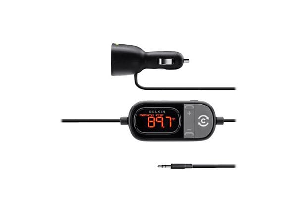 Belkin TuneCast Auto Universal with ClearScan - FM transmitter