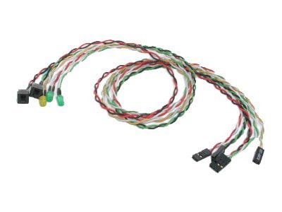 StarTech.com Replacement Power Reset LED Wire Kit for ATX Case Front Bezel