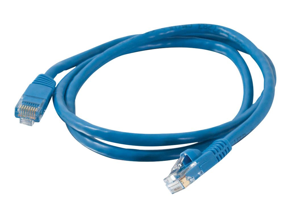 C2G 200ft Cat5e Snagless Unshielded (UTP) Ethernet Cable - Cat5e Network Patch Cable - PoE - Blue