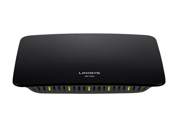 Linksys SE1500 - switch - 5 ports - unmanaged