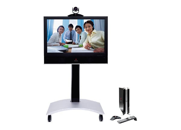Polycom HDX Media Center 6004 1PT - video conferencing kit - 42 in