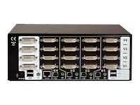 Rose MultiVideo DVI 1x4 Quad-Video Switch - KVM / audio switch - 4 ports