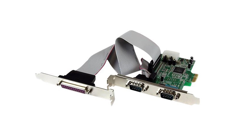 StarTech.com 2S1P PCIe Parallel Serial Combo Card