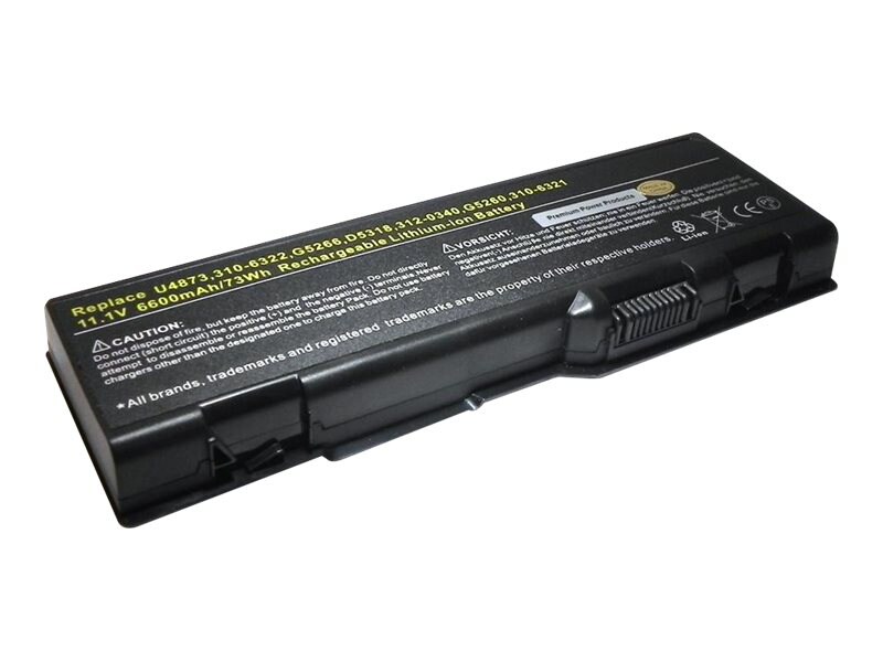 eReplacements Premium Power Products 312-0339 - notebook battery - Li-Ion - 6600 mAh