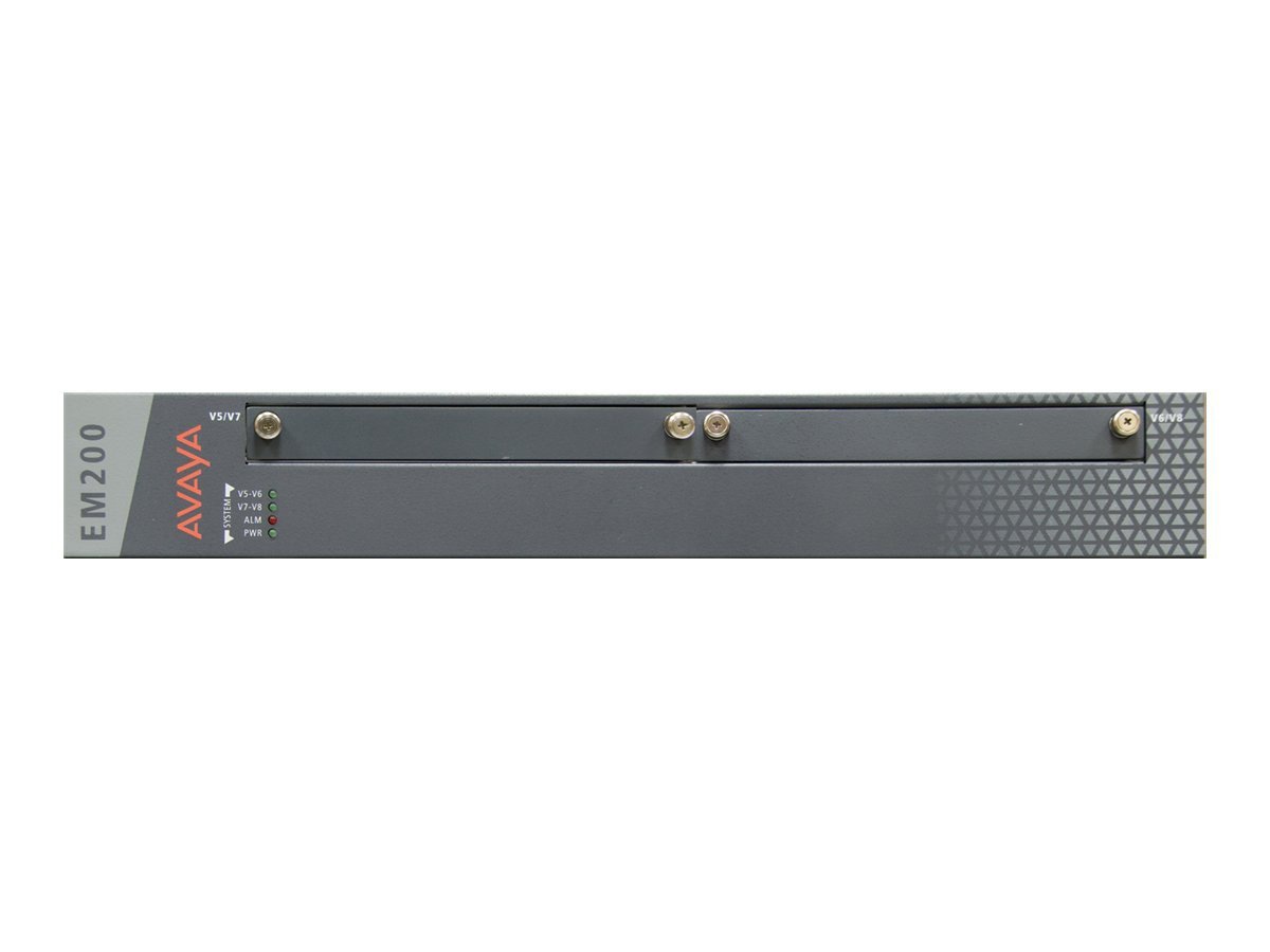 Avaya Media Gateway EM200 Expansion Module - modular expansion base