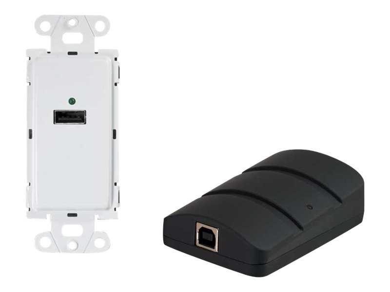 C2G TruLink USB 2.0 Superbooster Dongle Transmitter to Wall Plate Receiver