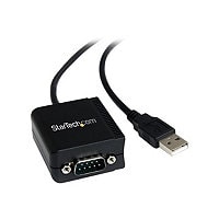 StarTech.com 1 Port FTDI USB to Serial RS232 Adapter Cable with COM Retention 