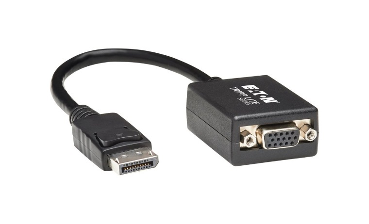 Eaton Tripp Lite Series 6in DisplayPort to VGA Adapter Active