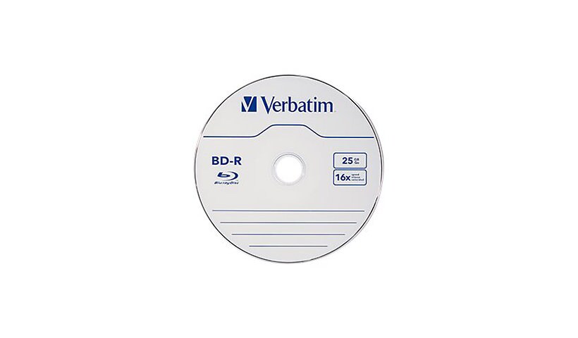 Verbatim - BD-R x 10 - 25 GB - storage media