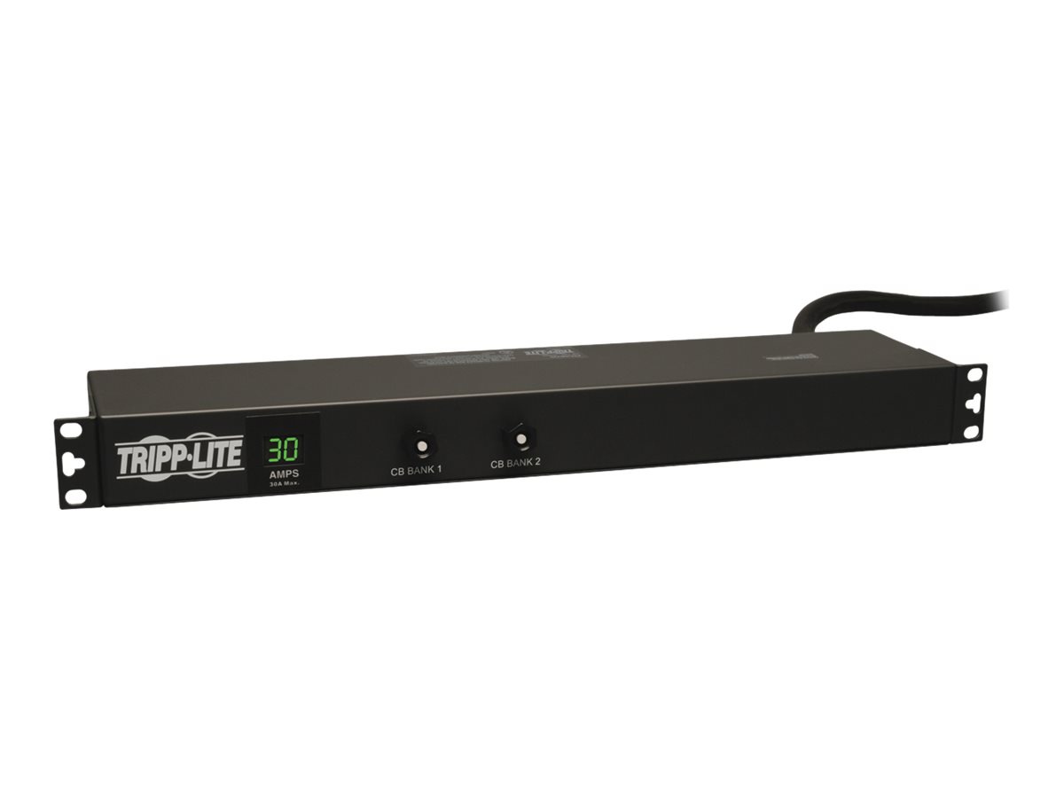 Tripp Lite PDU Metered 120V 5-15/20R 12 Out Horizontal 1U