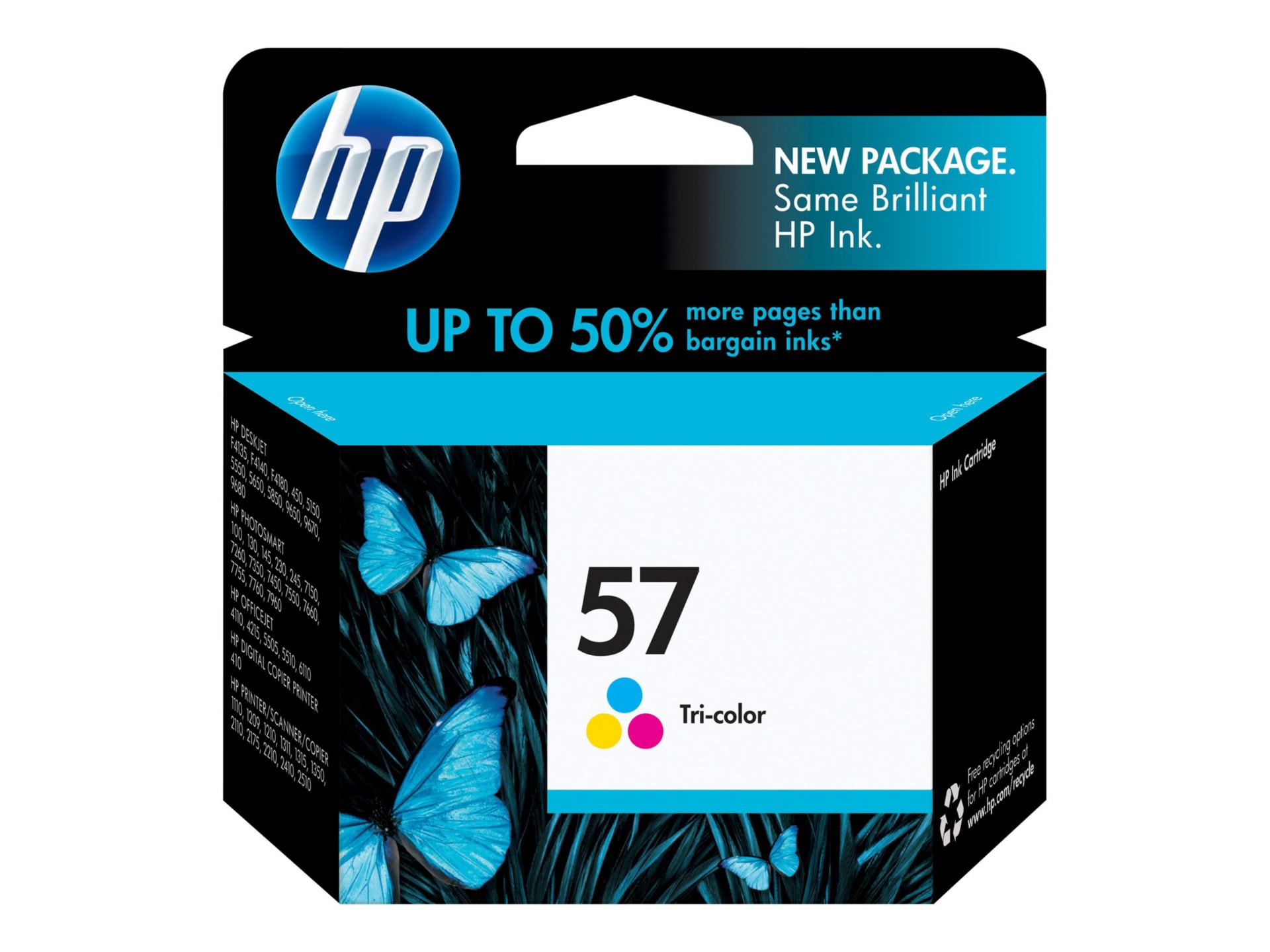 HP 57 (C6657AN) Tri-color Original Ink Cartridge