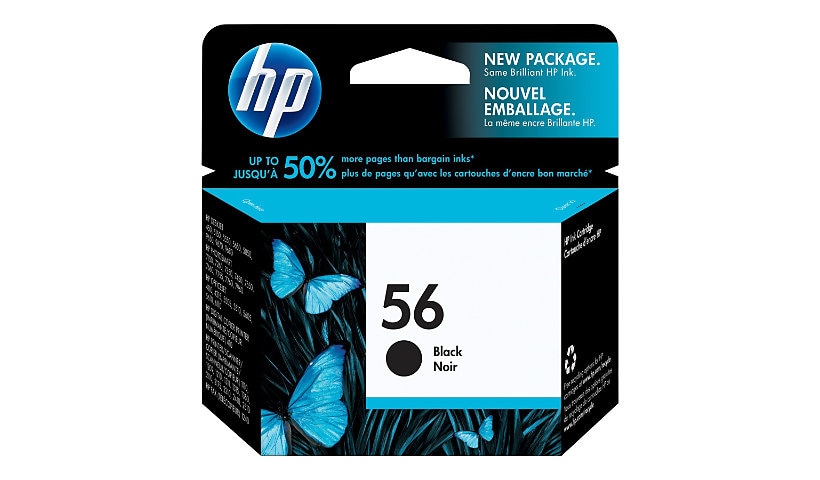 HP 56 Original Ink Cartridge - Single Pack