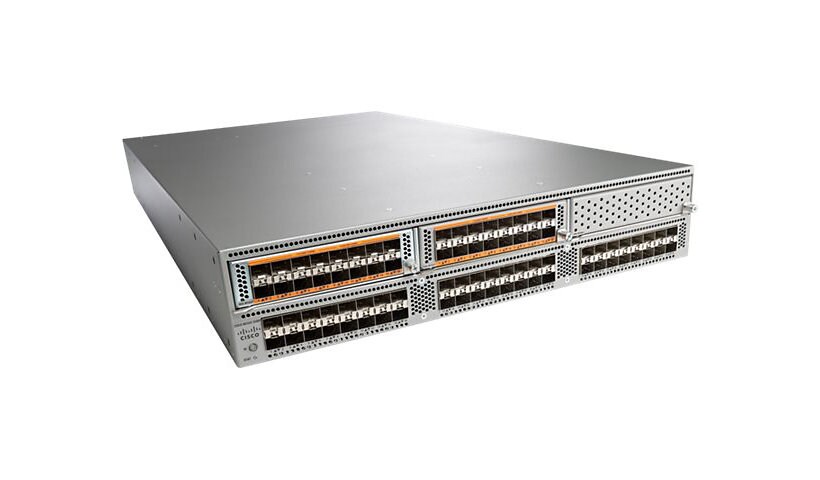 Cisco Nexus 5596UP - switch - 48 ports - managed - rack-mountable - with 6 x Cisco Nexus 2248TP GE Fabric Extender, 48x