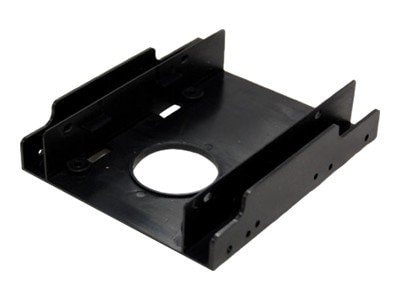 SSD HDD Holder 2.5 to 3.5 Mounting Bracket Hard Drive Adapter (2 Pack)  (Black)