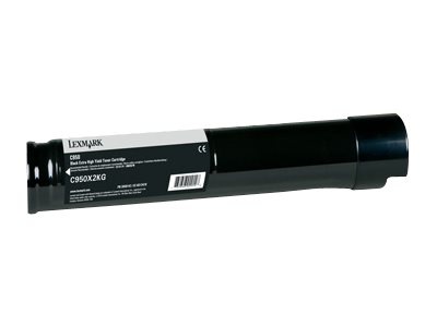 Thumbnail 2 of 2 for Lexmark - Extra High Yield - black - original - toner cartridge - LCCP