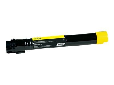 Thumbnail 2 of 2 for Lexmark - Extra High Yield - yellow - original - toner cartridge - LCCP