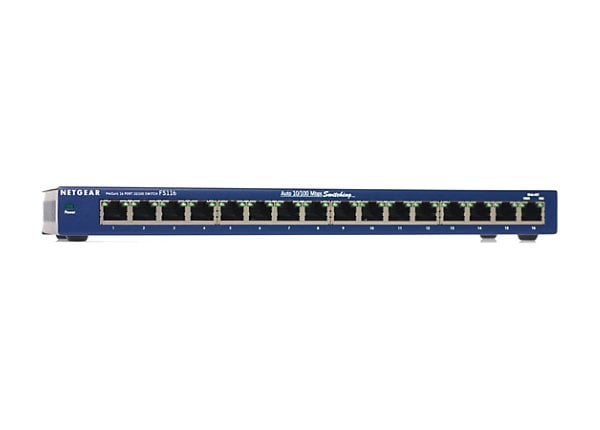 NETGEAR ProSAFE 16-Port Fast Ethernet Switch (FS116NA)
