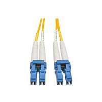 Eaton Tripp Lite Series Duplex Singlemode 9/125 Fiber Patch Cable (LC/LC), 5M (16 ft.) - cordon de raccordement - 5 m - jaune