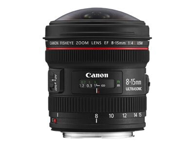 Canon EF wide-angle zoom lens - 8 mm - 15 mm