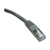 Eaton Tripp Lite Series Cat6 Gigabit Molded Shielded (FTP) Ethernet Cable (RJ45 M/M), PoE, Gray, 7 ft. (2.13 m) - patch