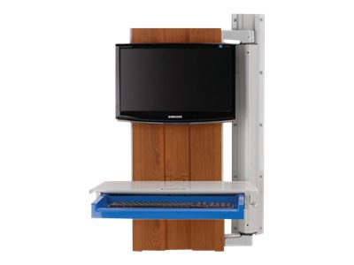Capsa Healthcare Premium Tandem Arm w/Cabinet Finish-Work Surface-Integrate