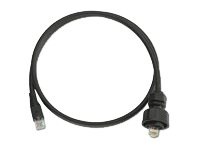 Leviton DuraPort Industrial Patch Cord - patch cable - 15 ft - black