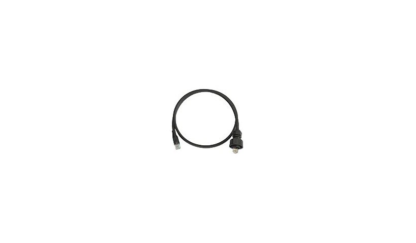 Leviton DuraPort Industrial Patch Cord - patch cable - 15 ft - black