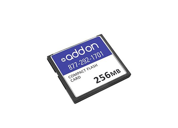 AddOn 256MB Cisco Compatible Compact Flash - flash memory card - 256 MB - CompactFlash
