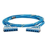 Panduit QuickNet Pre-Terminated Cable Assembly - network cable - 37 ft - bl