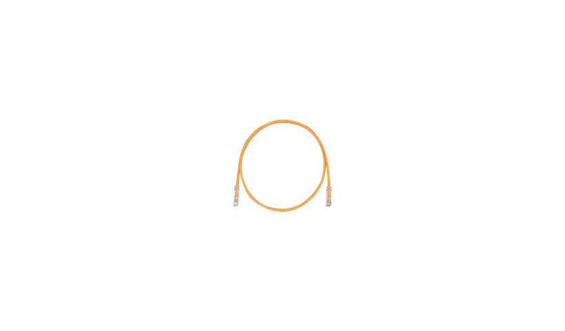 Panduit TX6 PLUS patch cable - 5 ft - orange