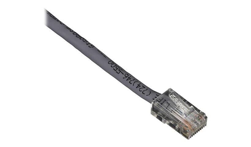 Black Box 6ft Gray Cat5 CAT5e UTP Patch Cable, 350Mhz, No Boot, 6'