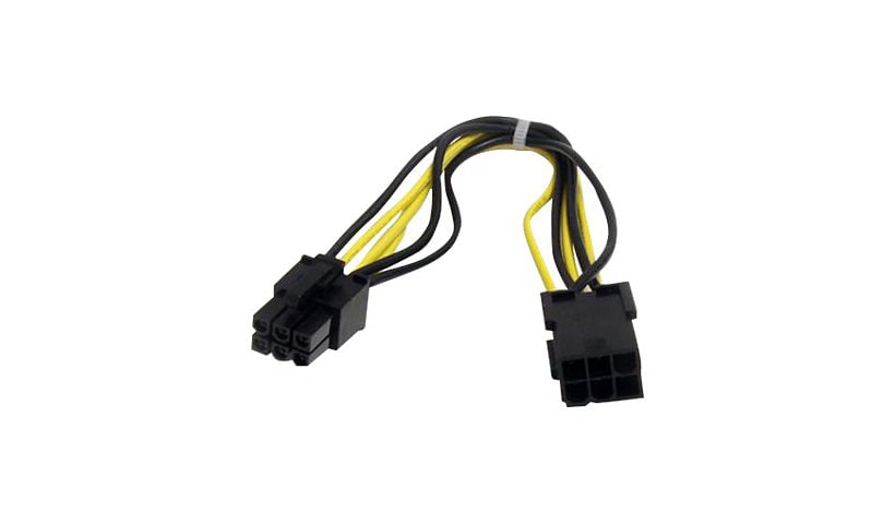 StarTech.com 8 inch 6 pin PCI Express Power Extension Cable