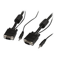StarTech.com 50 ft Coax High Resolution Monitor VGA Cable with Audio - VGA