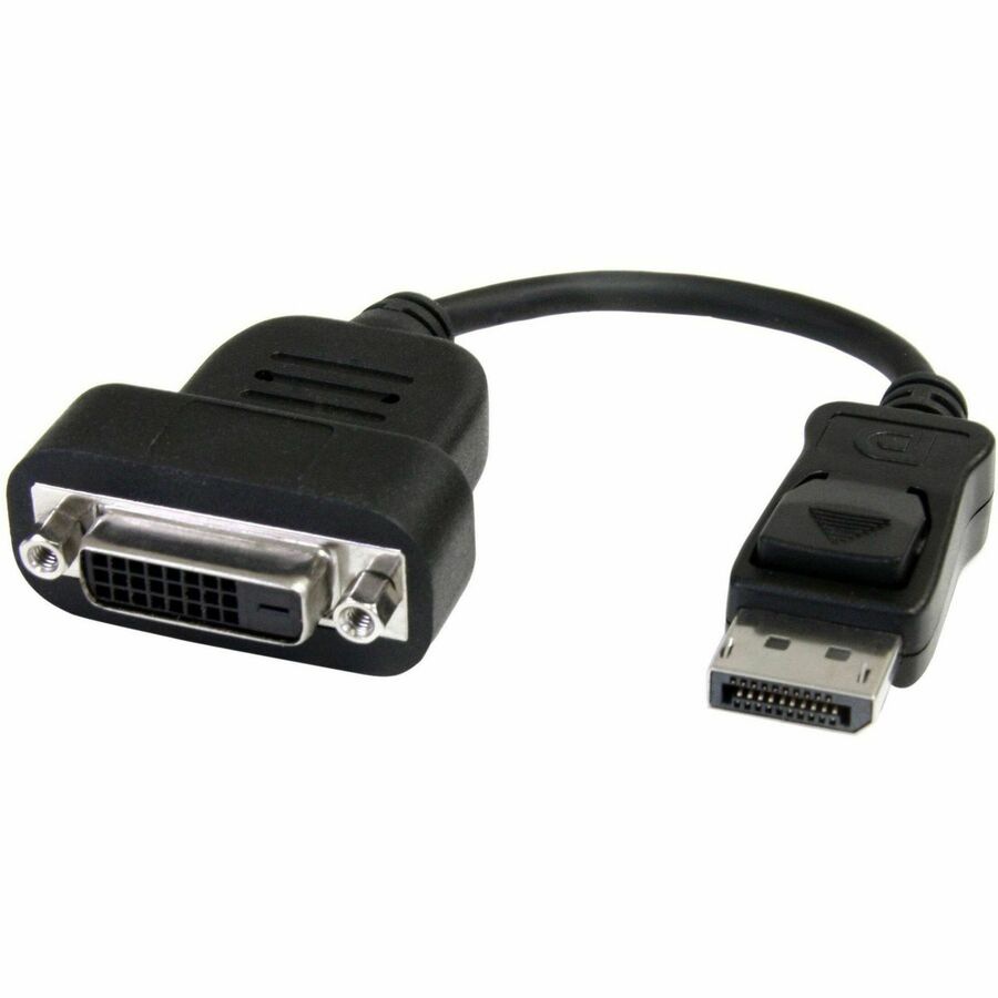 StarTech.com DisplayPort to DVI Adapter - Active DP 1.2 to DVI-D Video Converter, DP 1.2 to DVI Dongle