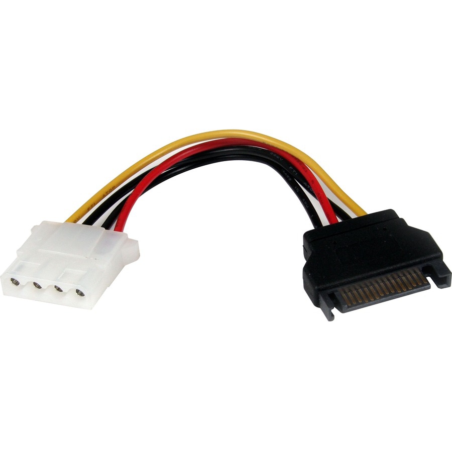 StarTech.com 6in SATA to LP4 Power Cable Adapter - F/M - Power adapter - SA